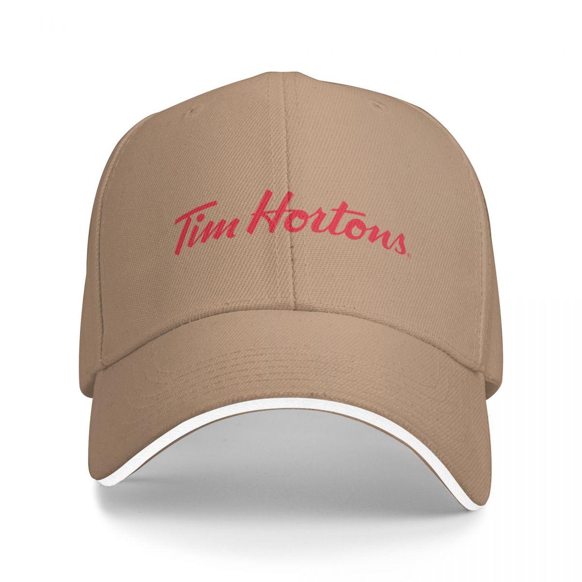 91220702MAC3XJBU98 Tim Hortons Koffie Dag Baseball Cap Dropshipping Trucker Hoeden Zonnehoed Voor Kinderen Dames Strand Vizier Unisex's