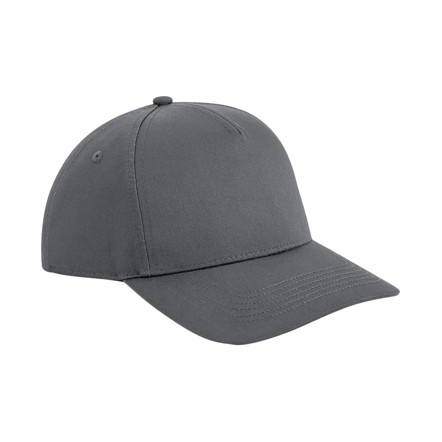 Beechfield Unisex volwassen Urbanwear 5 Panel Snapback Cap One Size raket metallic kleur