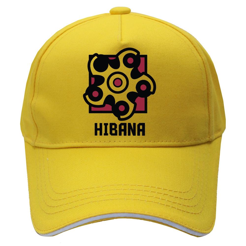 Moto Cap Hibana Rainbow Six Siege Unisex Hoed Casual Kleding Hoeden Video Game Gaming Unisex's Cap Baseball Casual Games Vrouwen Hip Hop Cap Hoeden 55CM-60CM