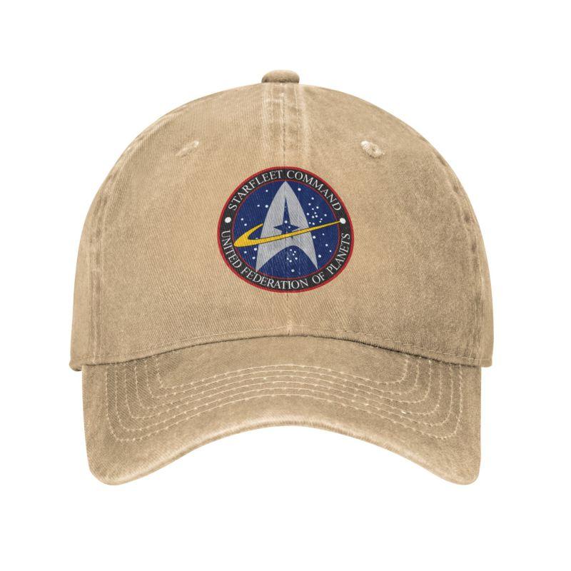 JUNE CAP Klassieke katoenen Star Treks-film honkbalpet Unisex dames op maat verstelbare Unisex Dad Hat Outdoor Adult Baseball Cap