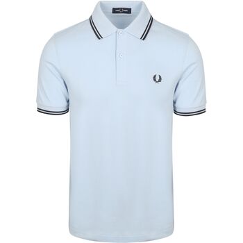 Fred Perry Polo Shirt Korte Mouw  Polo Twin Tipped M3600 Blauw Y69