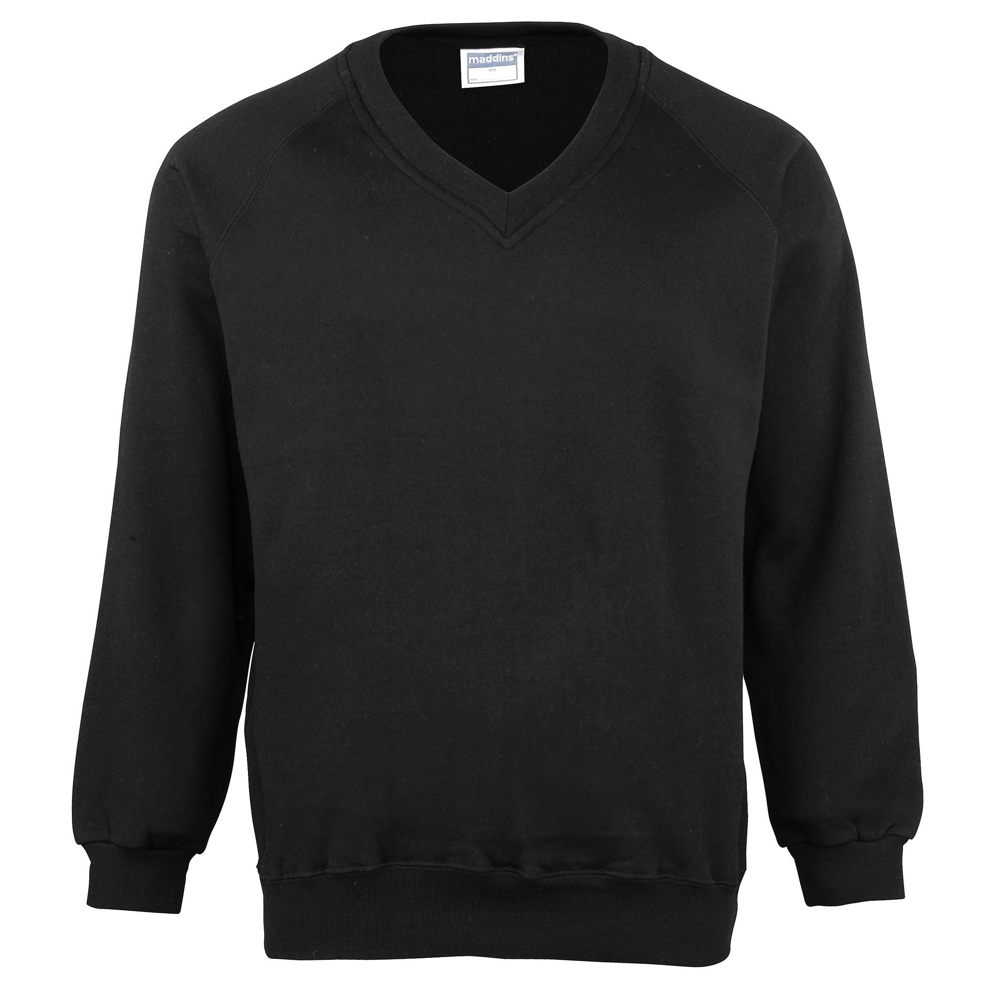MADDINS Heren Colorsure V-hals sweatshirt S