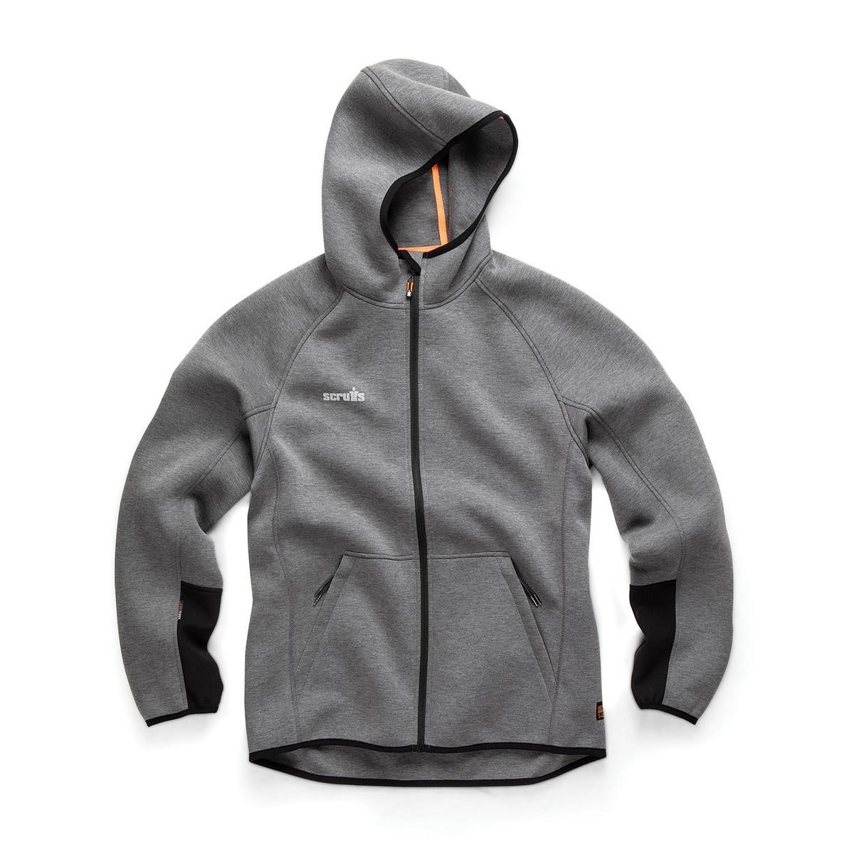 Scruffs Trade Air Layer-hoodie voor heren L houtskool