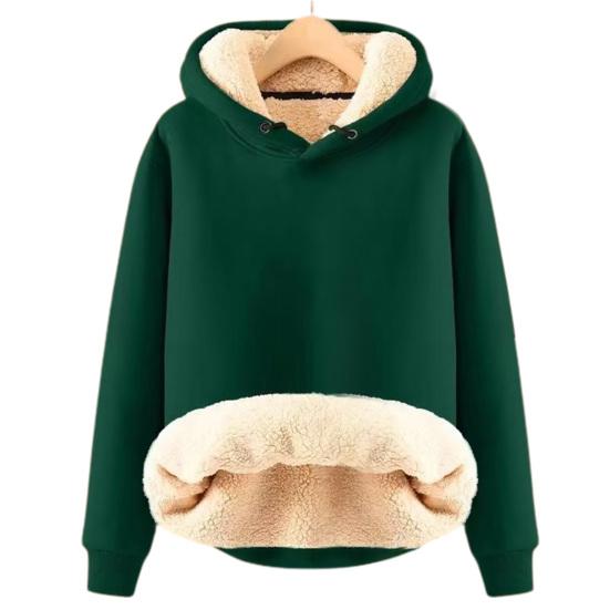 Tianhangyuan Heren Sweatshirt Lange Mouw Losse Gewatteerde Trekkoord Heren Winter Capuchon Sweatshirt Dagelijkse Kleding L