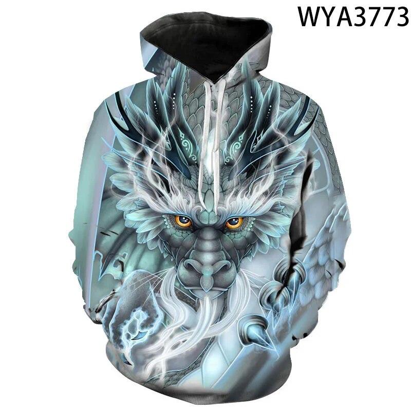 ETST 03 Heren Hoodies Pullover Trainingspak Streetwear Casual 3D Draak Gedrukt Lange Mouw Dames Lente Oversized Losse Heren Sweatshirts 6XL