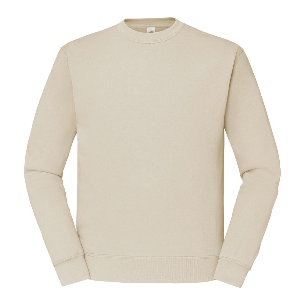 Fruit Of The Loom Heren klassiek 80/20 set-in sweatshirt L natuurlijk