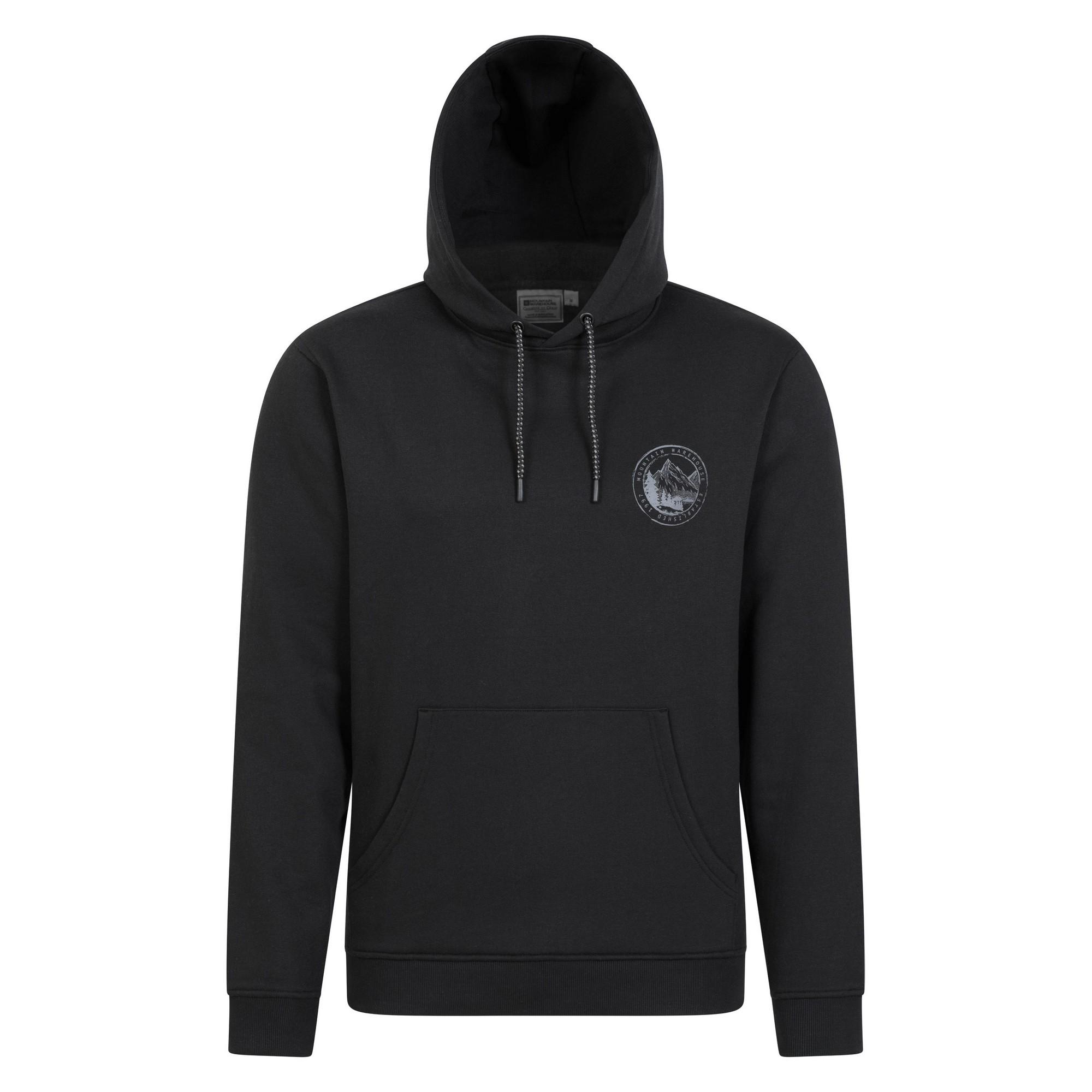 Pertemba FR - Apparel Mountain Warehouse Heren Mountain Overheadhoodie M zwart