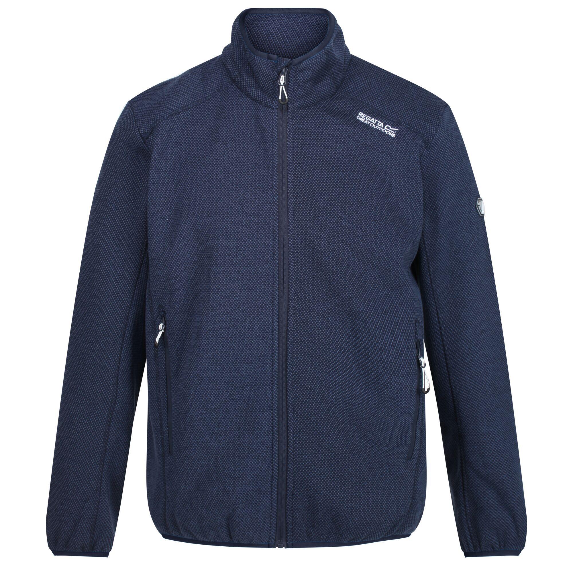 Regatta Great Outdoors Heren Torrens fleece met volledige ritssluiting S Vloot