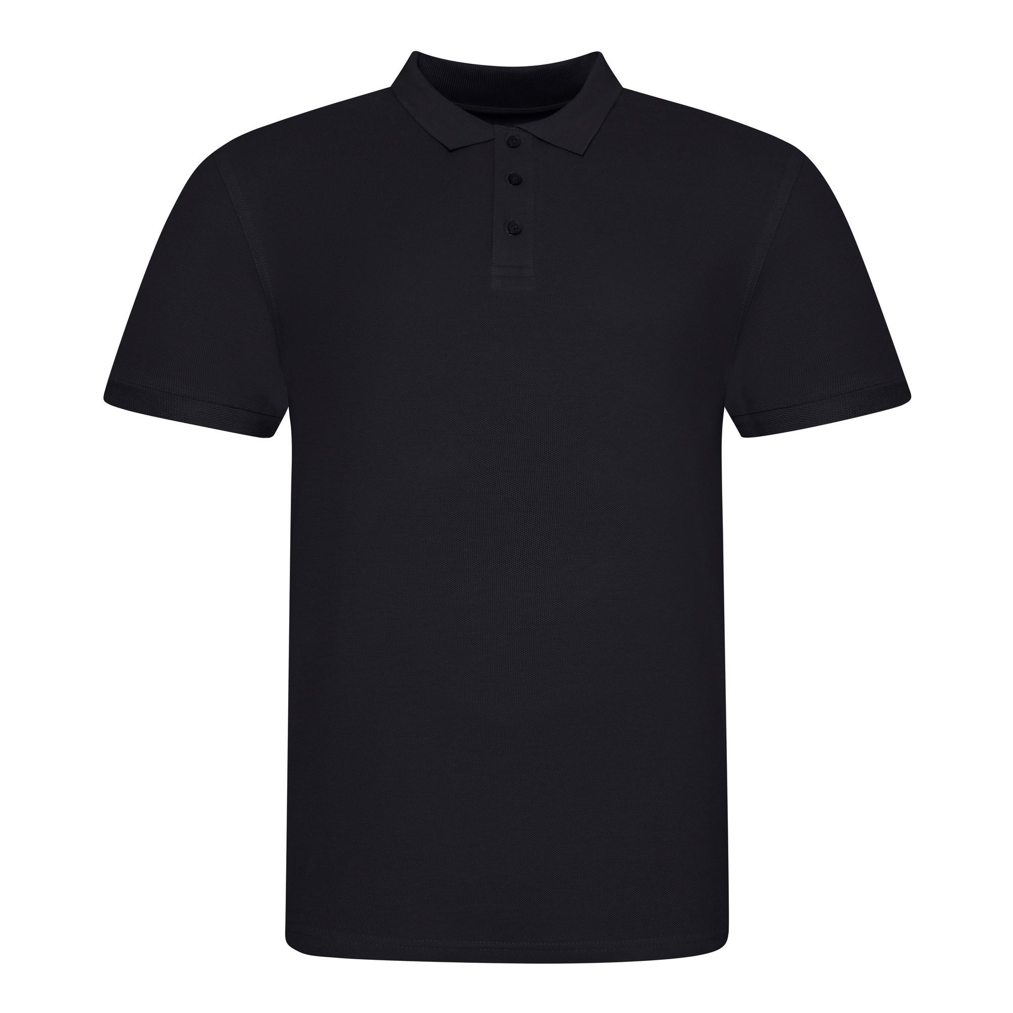Awdis Just Polos Heren Het 100 poloshirt 2XL zwart