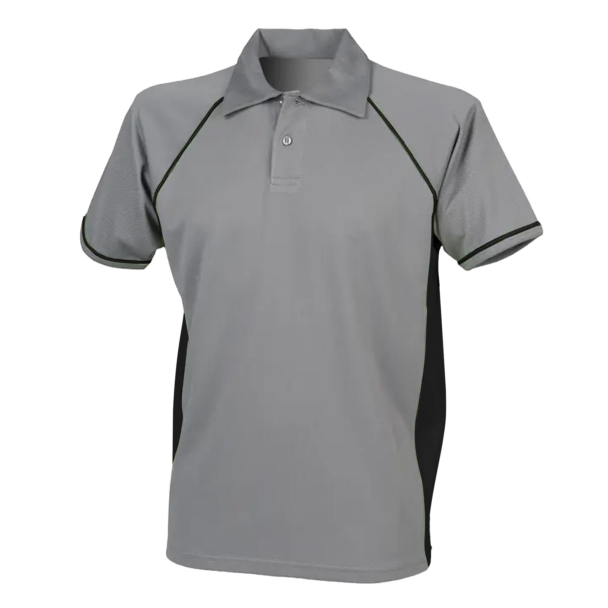 Finden & Hales Heren sportpoloshirt met leidingen M