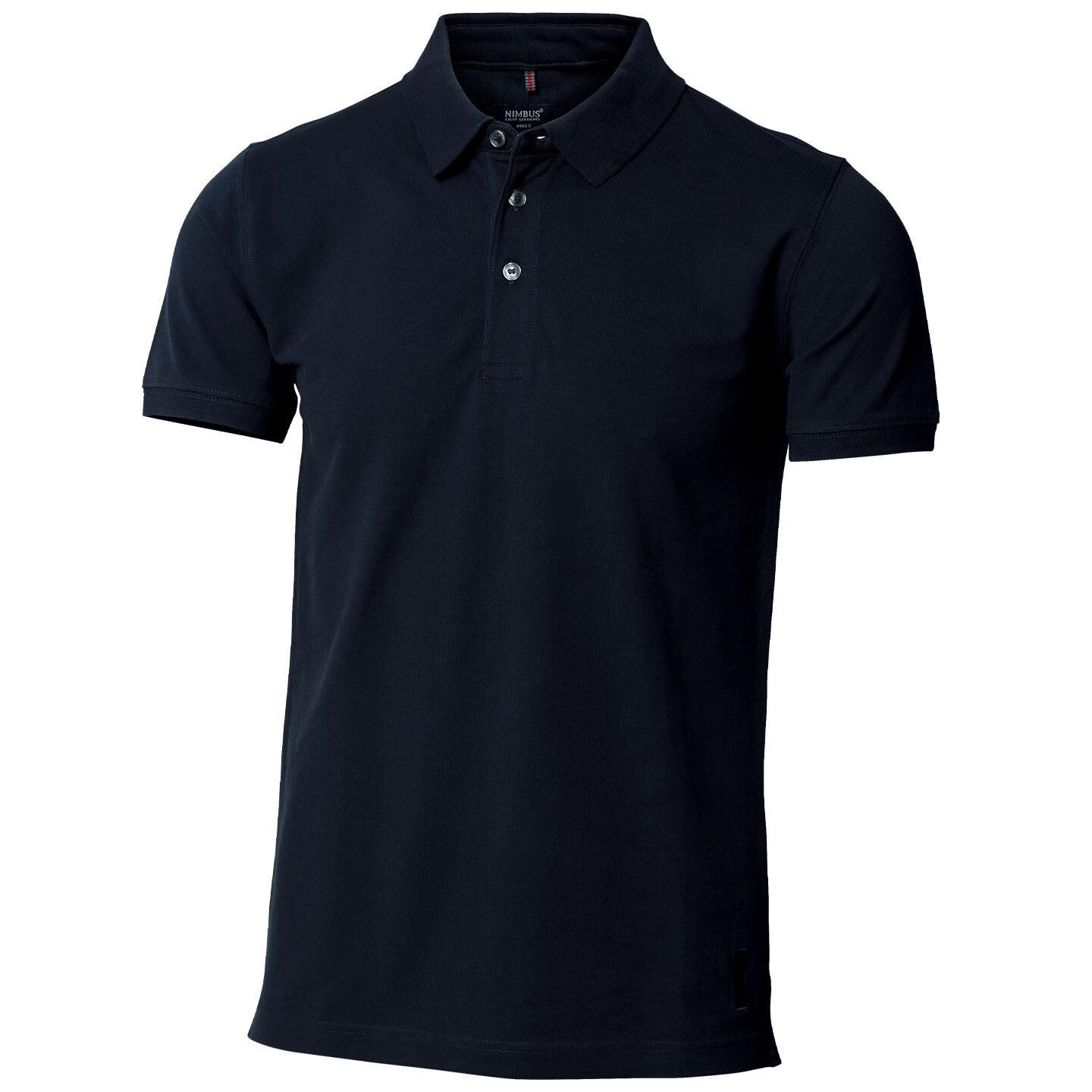 Nimbus Harvard Stretch Deluxe-poloshirt voor heren 2XL marineblauwe kleur