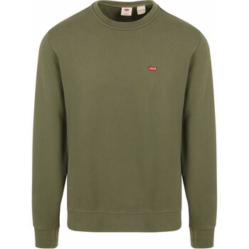 Levi's Sweater Levis Sweater Logo Olijfgroen