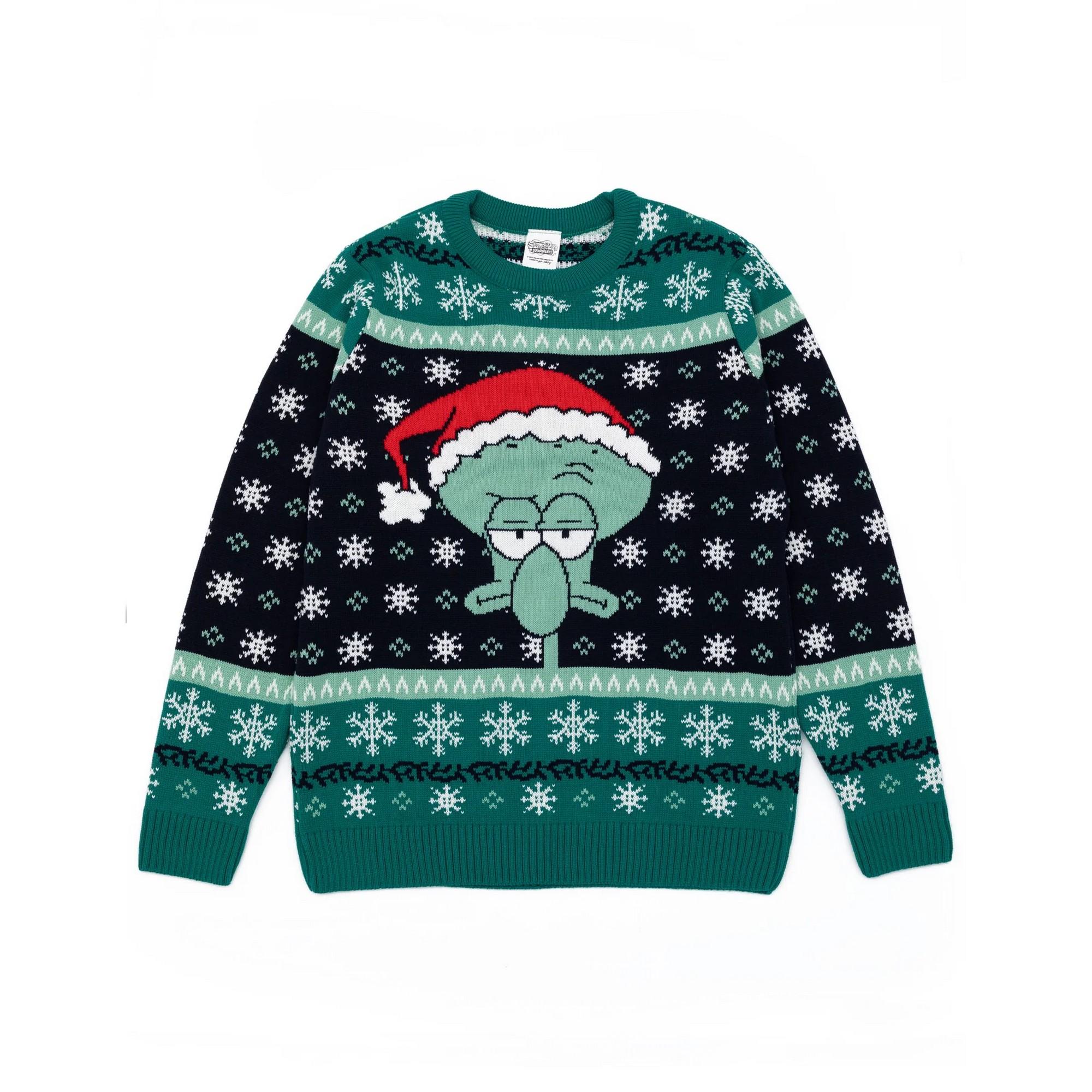 Pertemba FR - Apparel SpongeBob SquarePants Octo-kersttrui voor heren M groen