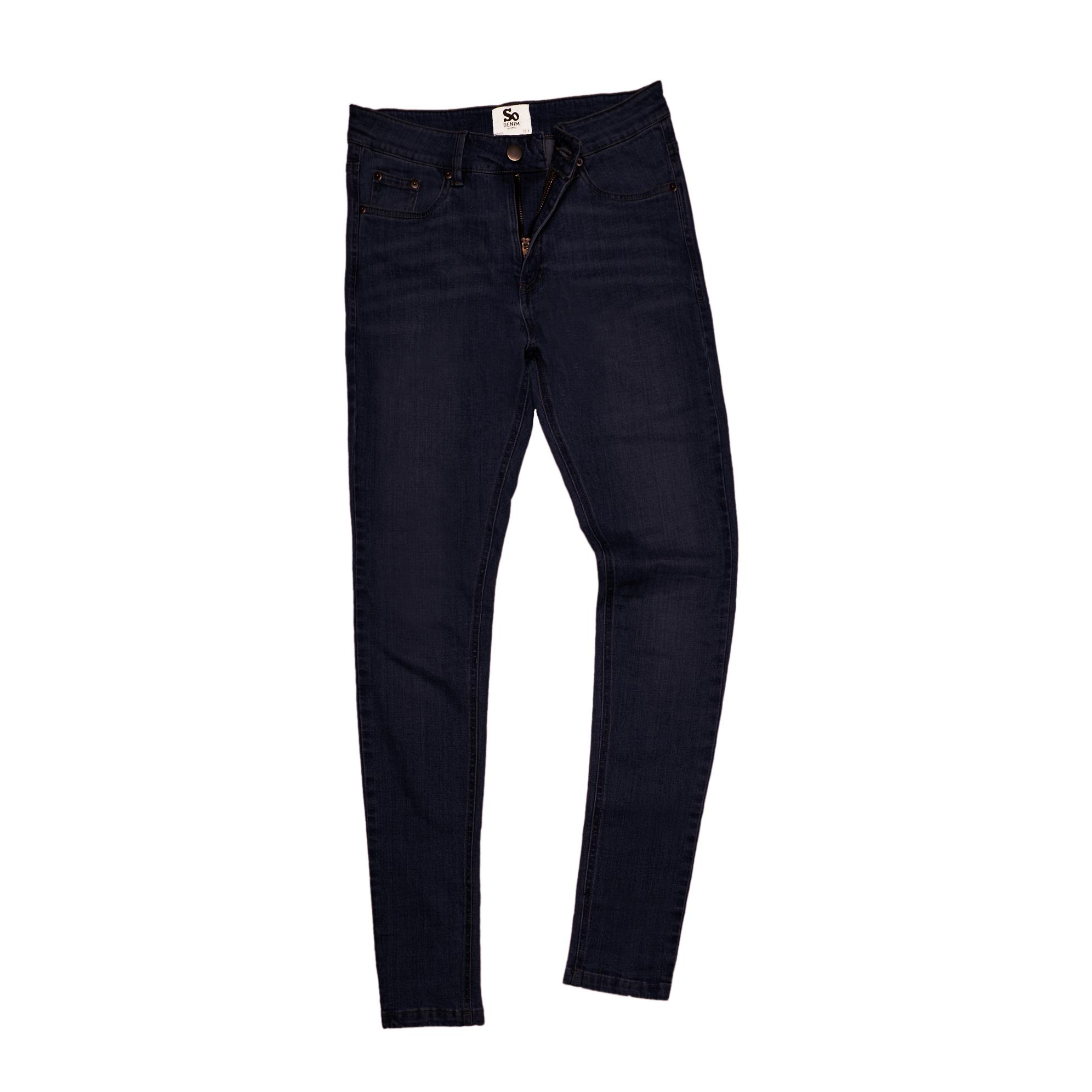 Awdis So Denim dames/dames Lara skinny fit jeans 18R zwart