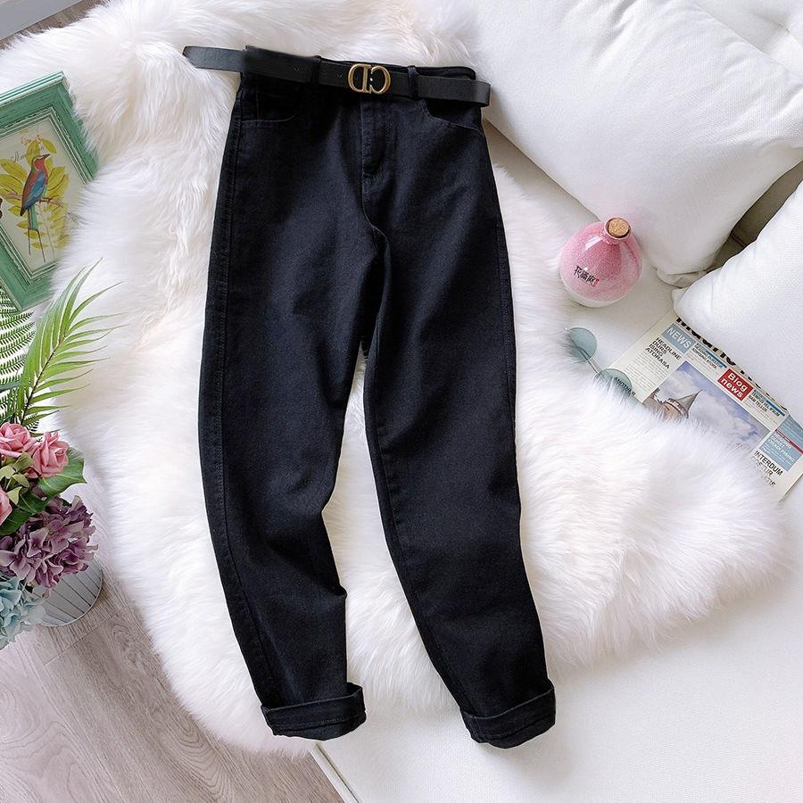 Marll Vrouwen Vintage Rechte Hoge Taille Jeans Streetwear Denim Jeans Casual Losse Plus Size Wijde Broek Harlan Carrot Broek Denim Broek XS
