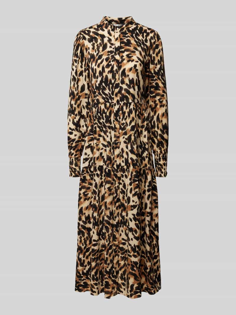 Y.A.S Maxi-jurk YASALIRA LS LONG SHIRT DRESS S. NOOS