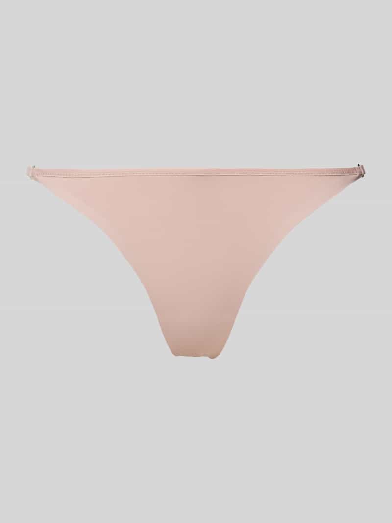 Calvin Klein String THONG zijwaarts met goudkleurige sierring