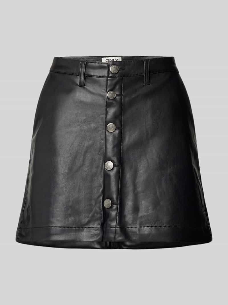 Only Imitatieleren rok ONLAMAZING-LIORA HW FAUX LEAT SKIRT PNT