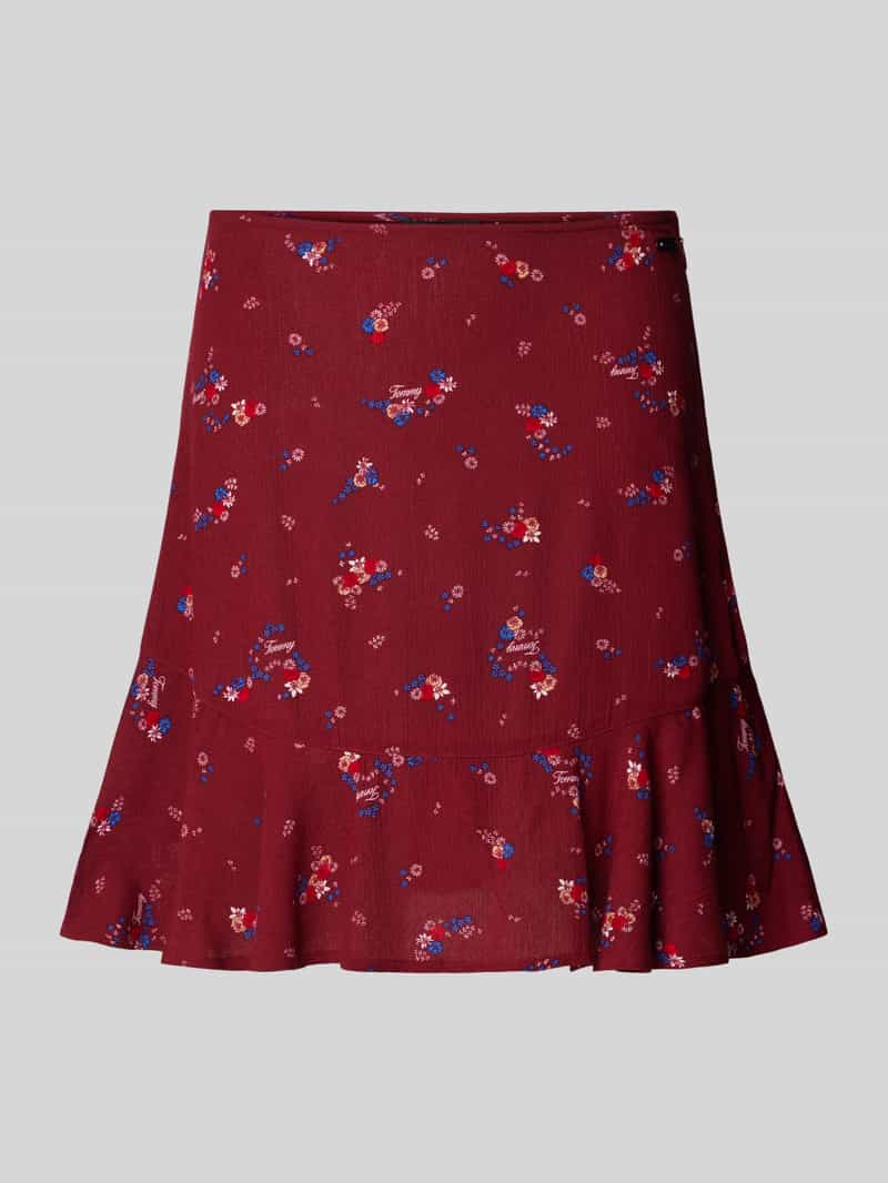 TOMMY JEANS Minirok TJW FLORAL TIERED MINI SKIRT