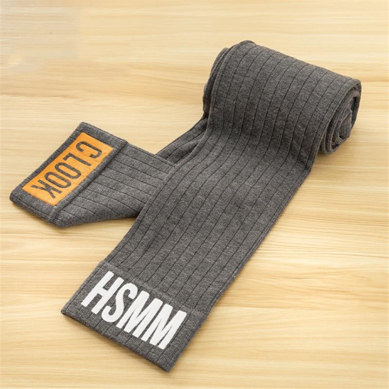 Topzeros Stretchlegging voor meisjes Letters Baby Kids-legging Meisjeskleding Broek Peuter Kind Zachte gebreide broek Broek M