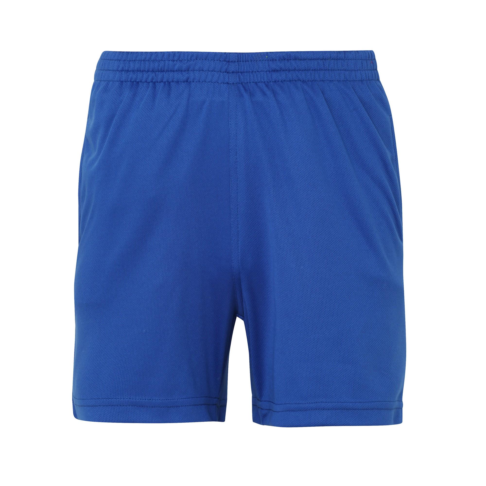 Awdis Just Cool Childrens/Kids Sports Shorts 5/6 Years koningsblauwe kleur