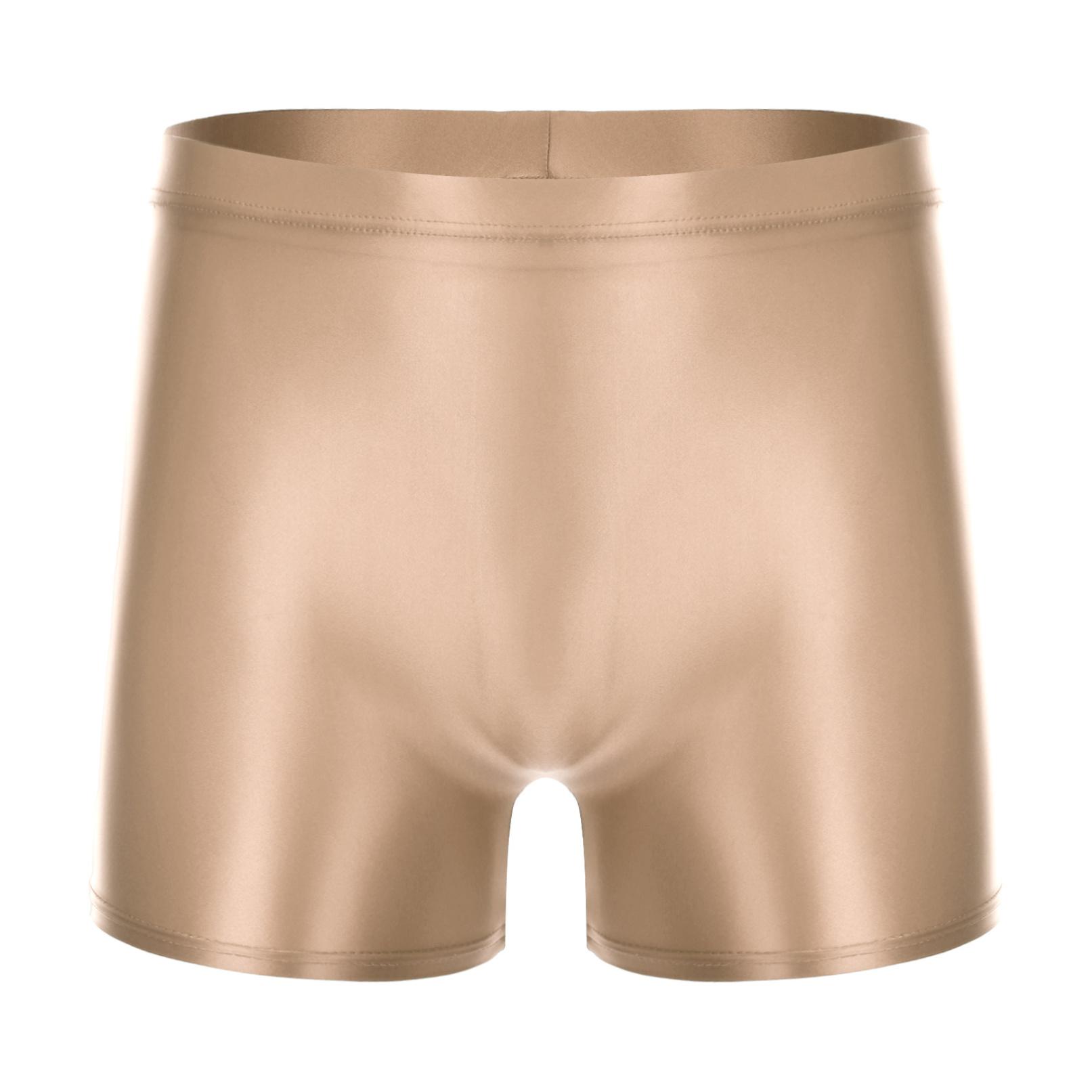 YONGHS Ultradunne comfortabele boxershorts Zwembroeken Ondergoed Strandkleding Sport Zwembroeken voor heren L