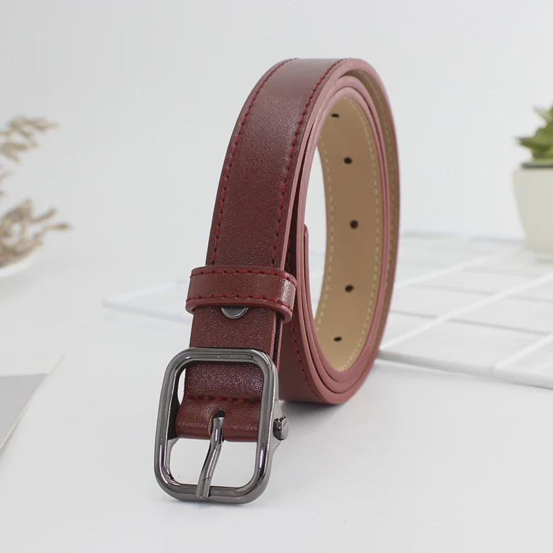 VantaGoods Koreaanse retro-stijl zwarte riem met Japanse gesp voor dames - Veelzijdig en ideaal voor jeans