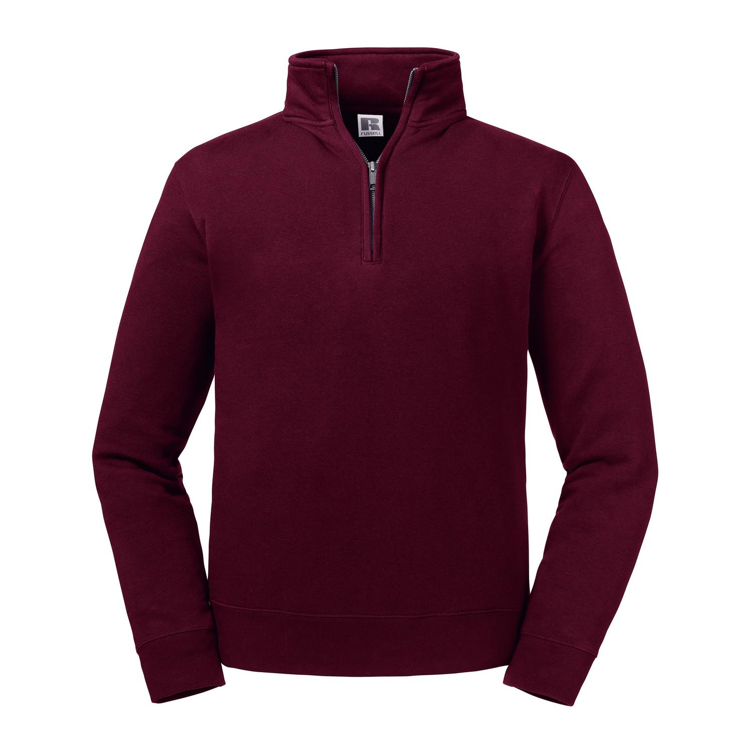 Russell Authentiek sweatshirt met kwartrits voor heren XS