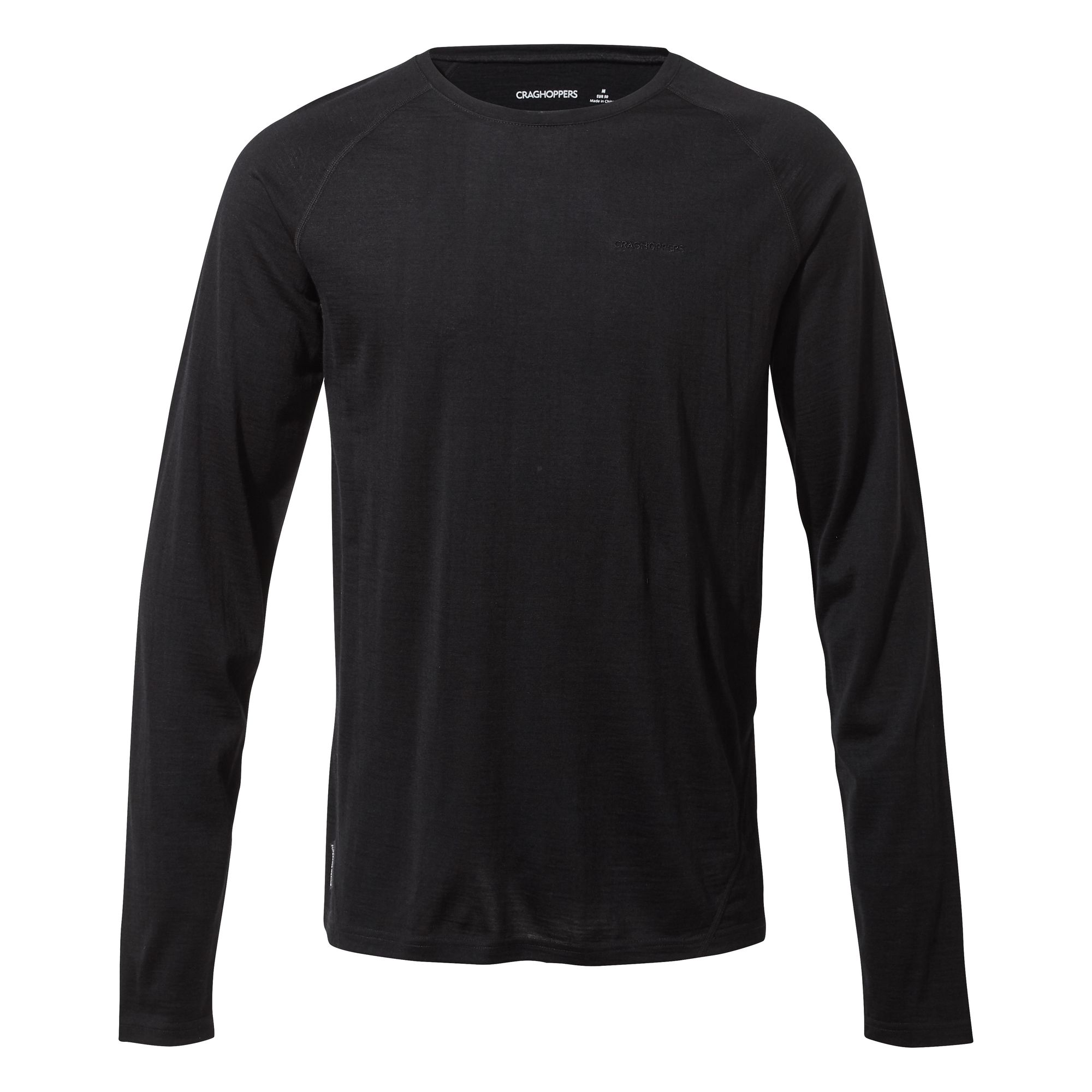 Craghoppers Baselayer II-top met ronde hals en lange mouwen voor heren M