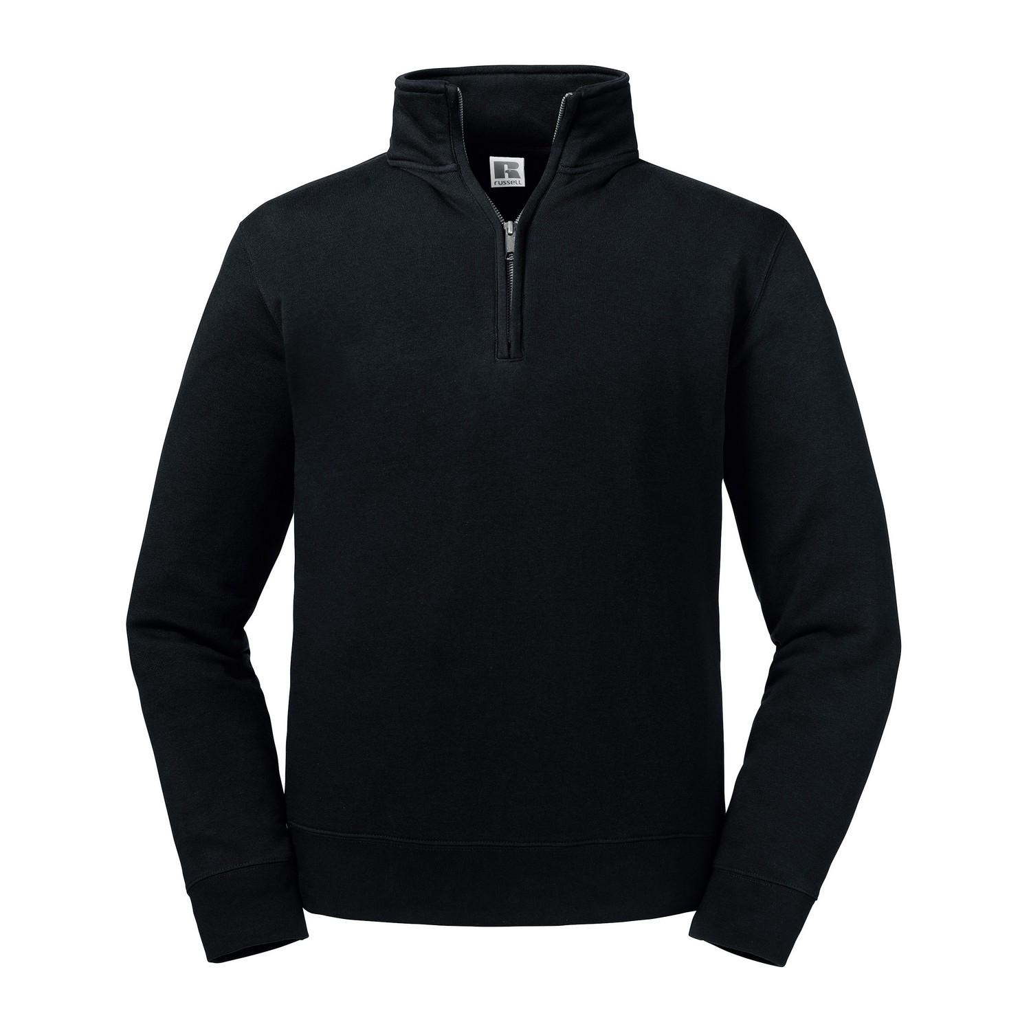 Russell Authentiek sweatshirt met kwartrits voor heren
