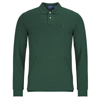 Polo Ralph Lauren Polo Shirt Lange Mouw  POLO COUPE DROITE EN COTON BASIC MESH