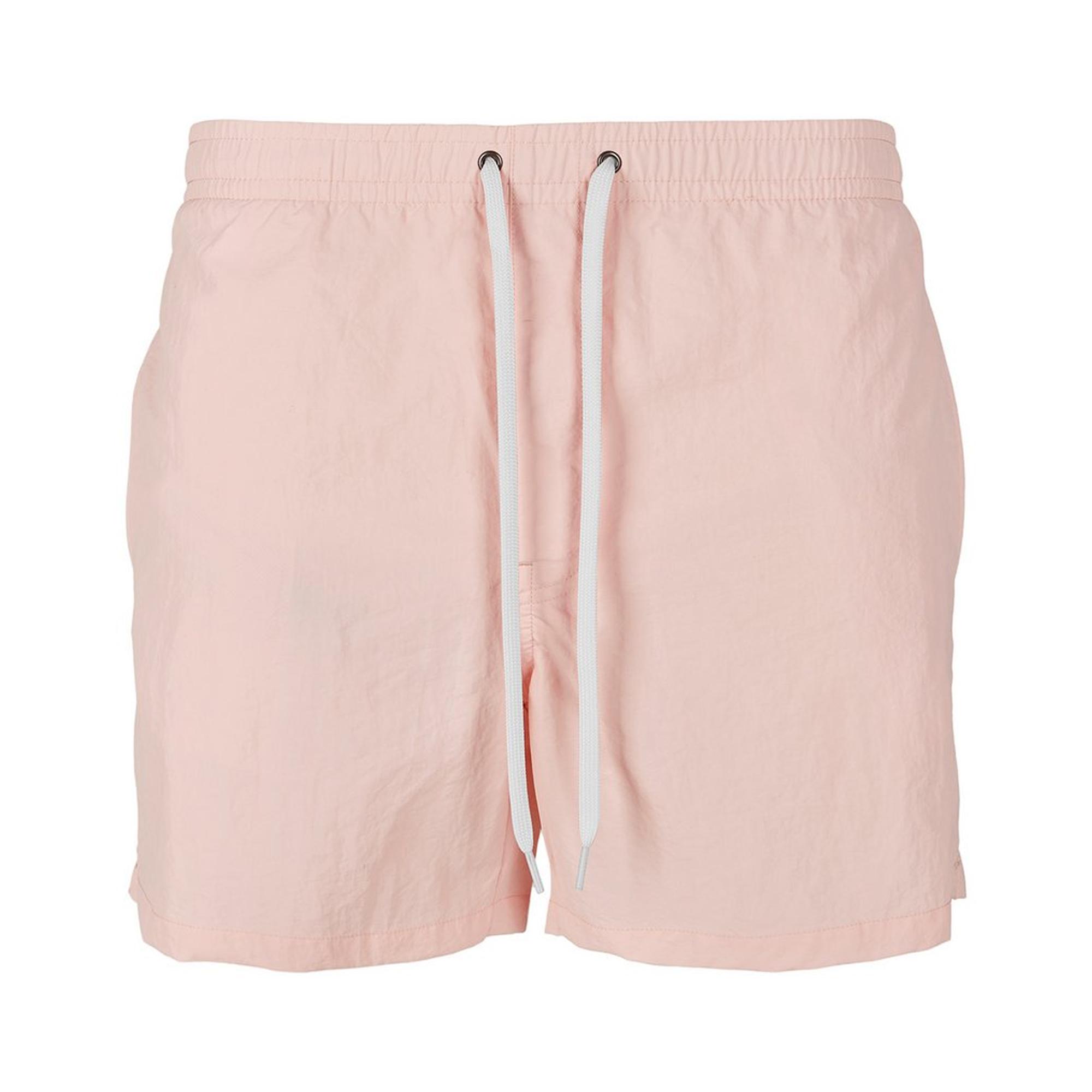 Build Your Brand zwemshorts voor heren XXL roze