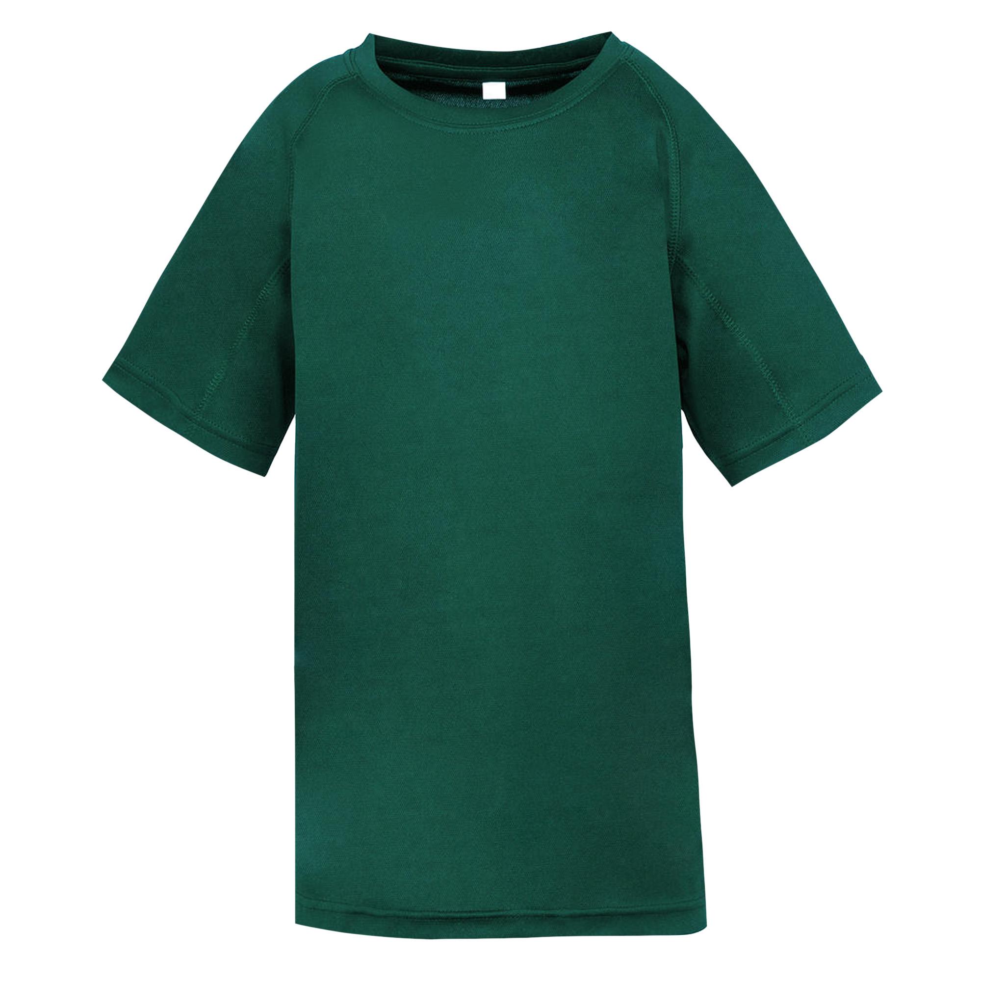 Spiro jongens performance Aircool T-shirt voor kinderen 7-8 Years