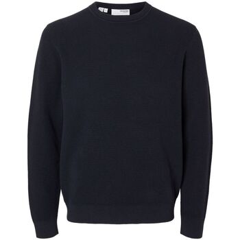 Selected Trui  16094385 ROSS-DARK SAPPHIRE