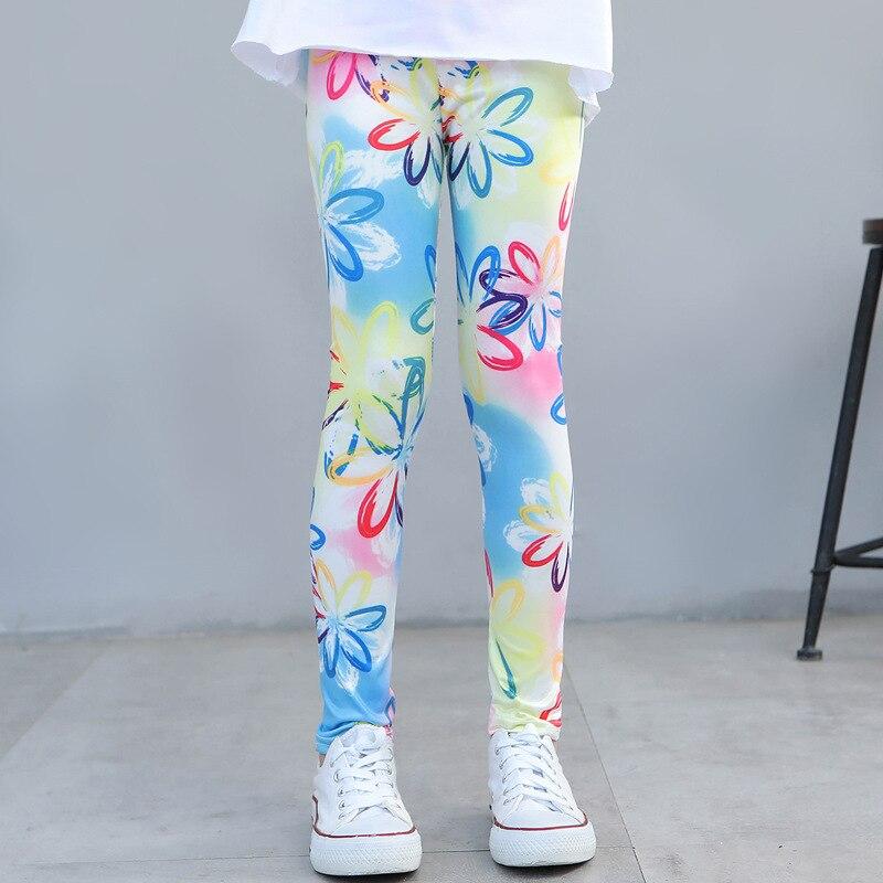 Jykx Lente en zomer meisjes nieuwe broek legging met bloemenprint 160