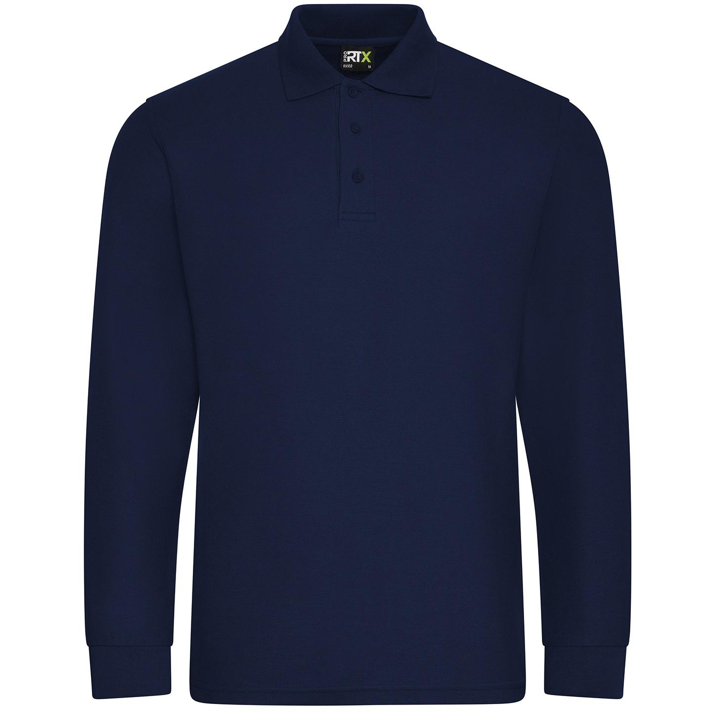 PRORTX herenpoloshirt met lange mouwen S