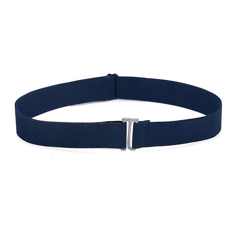 Lius fashion Soft Waist Belt Women's Invisible Belt Elastic 1Pc Portable For Jeans With Flat Buckle One Size Vloot