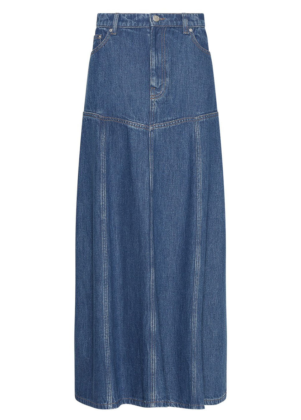 Moss Copenhagen Mschlaurentine rue denim rok