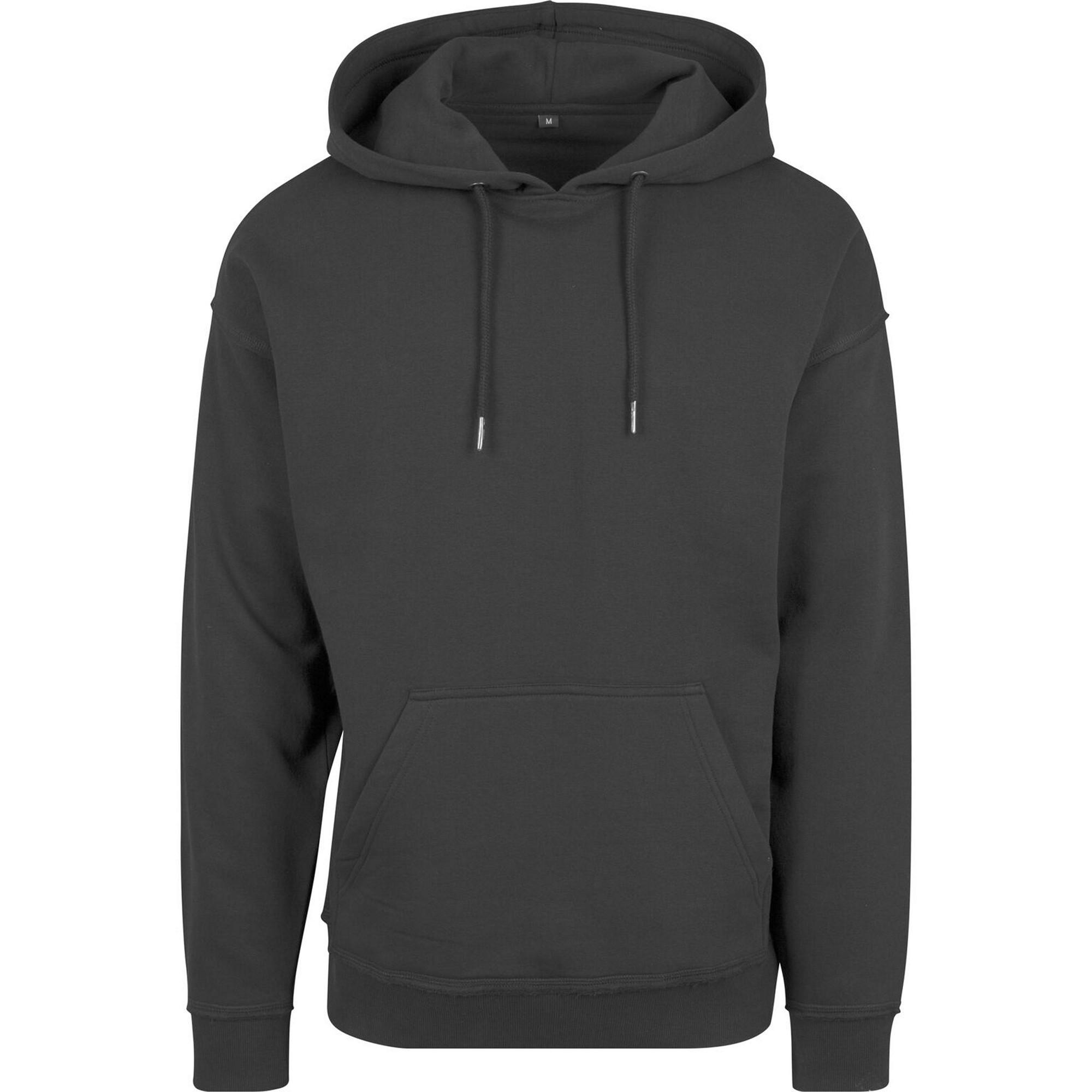 Build Your Brand Bouw uw merk oversized herenhoodie M zwart