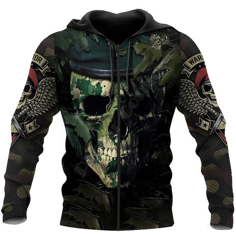 Nihao Mode 3D Schedel Print Hoodies Voor Mannen Herfst Nieuw in Sweatshirts Hip Hop Trend Harajuku Vintage Kleding Hoge Kwaliteit Losse tops 6XL