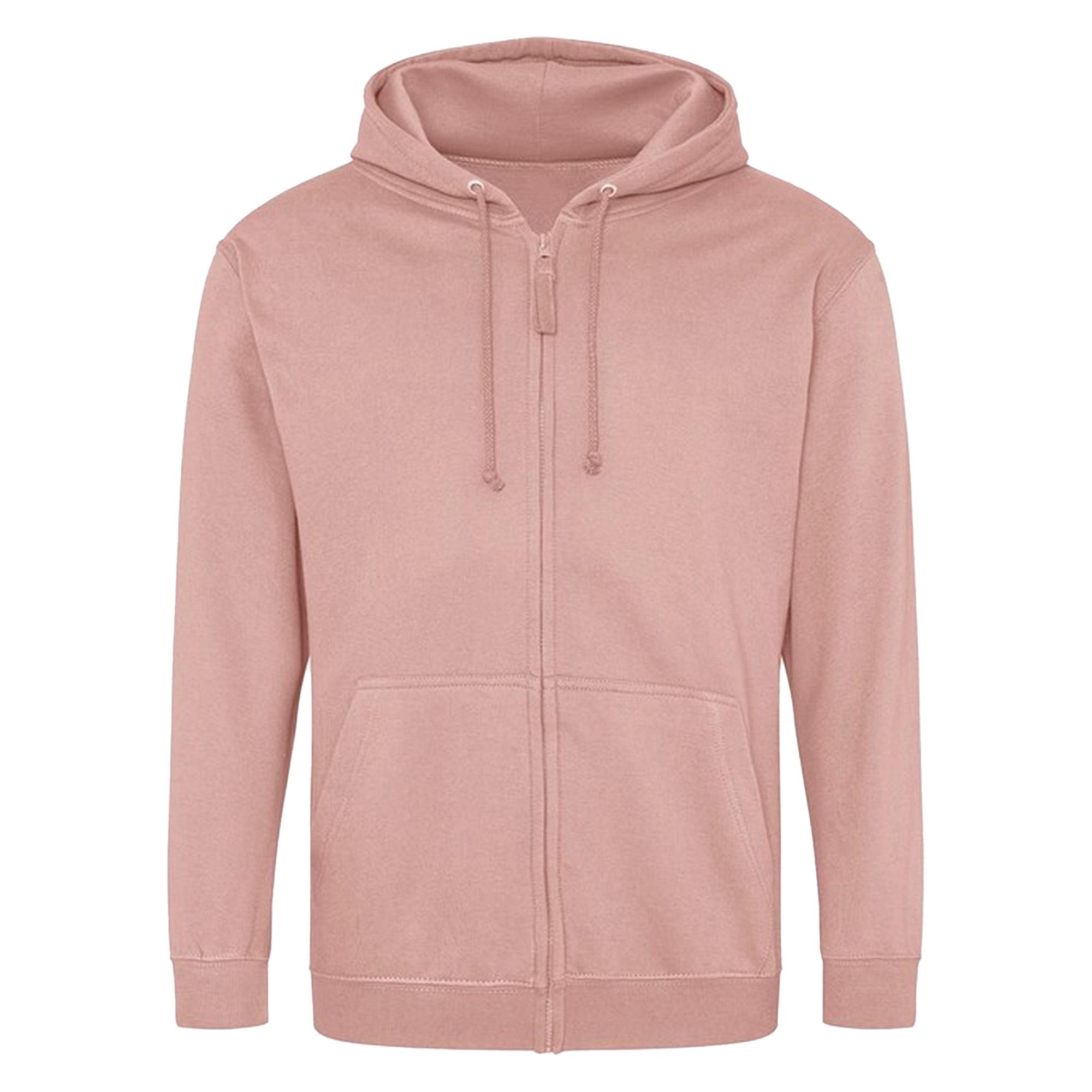 Awdis herenhoodie met volledige ritssluiting XL