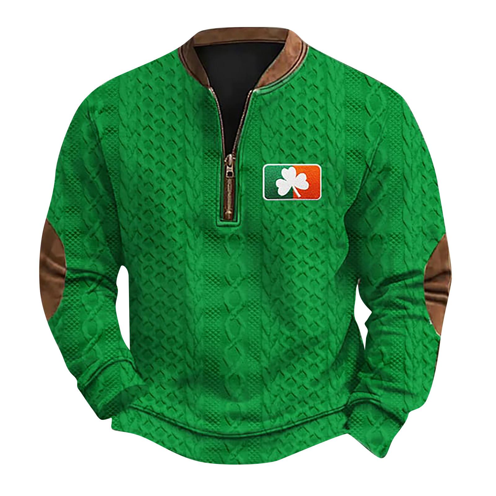 Ren Beauty Heren Retro Casual Gradient Bedrukt Sweatshirt XL