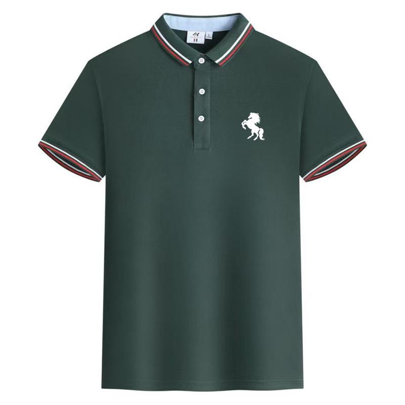 The second face a man Mooi herenpoloshirt 3XL legergroene kleur
