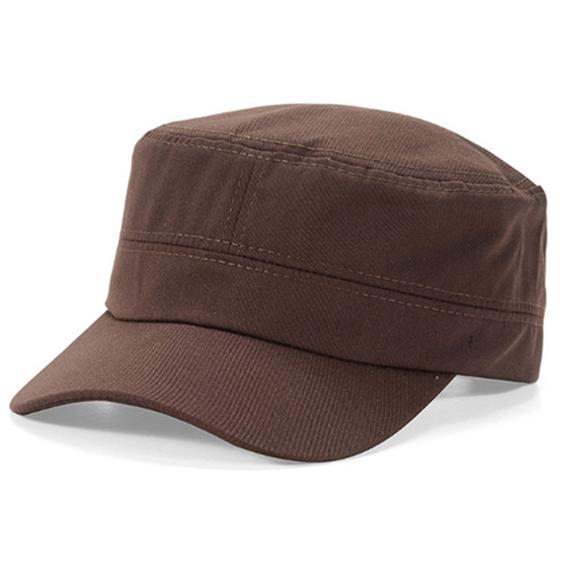 SweetInfant Klassieke effen vintage pet, katoenen militaire hoed voor heren, damespatrouilletruckerhoeden, verstelbare platte petten One Size