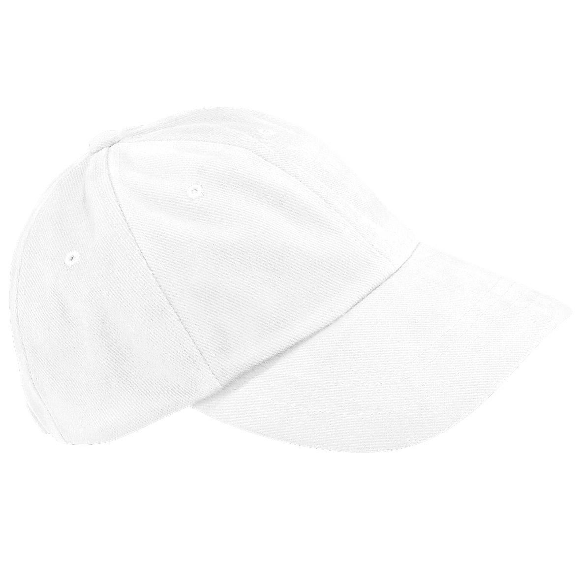 Beechfield unisex baseballpet met laag profiel, zwaar geborsteld katoen (pak van 2) One Size