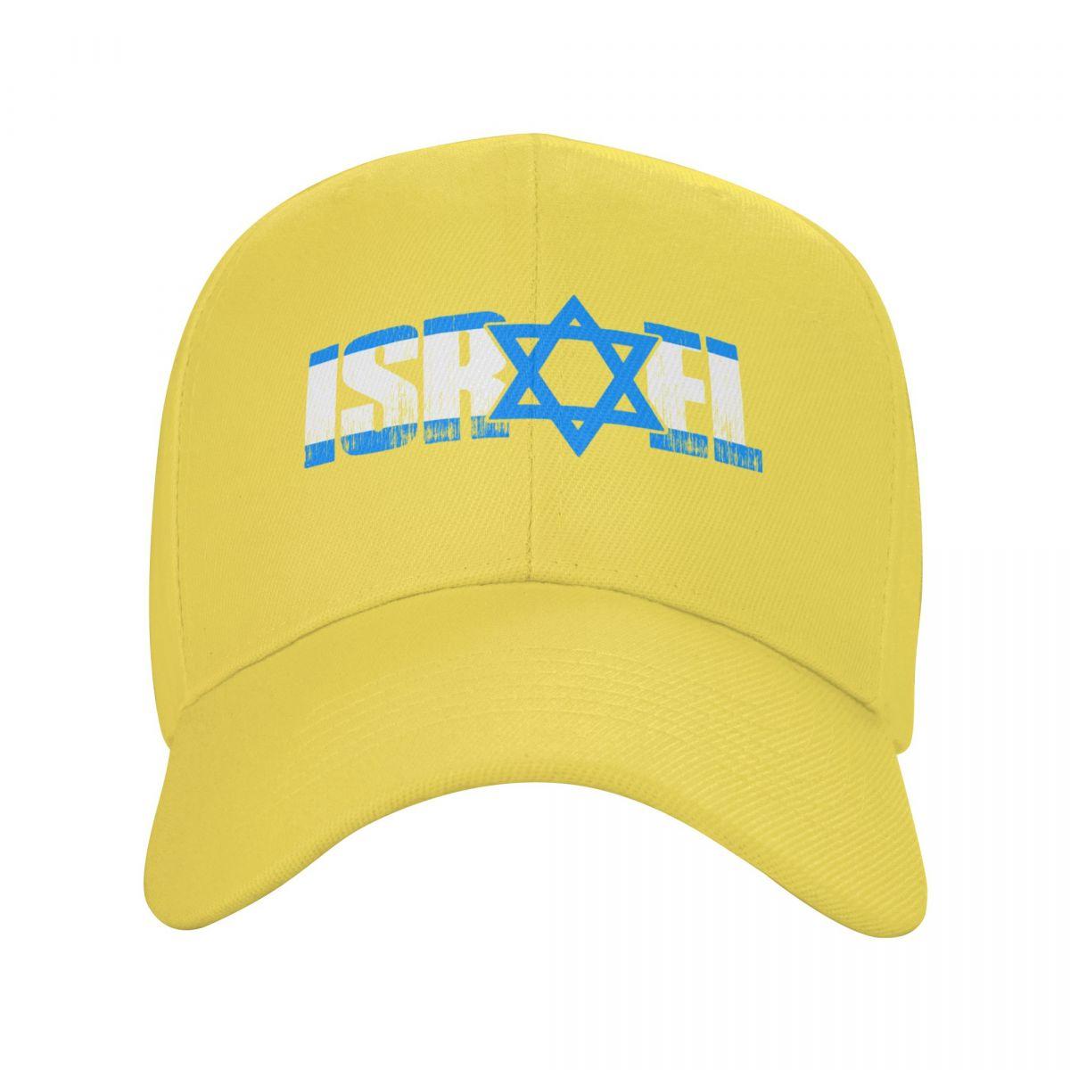 POPI home Klassieke Israëlische Pride Davidster Baseball Cap Unisex Vrouwen Op maat verstelbare Unisex Israël Dad Hat Snapback Zomerhoeden Adjustable Cap