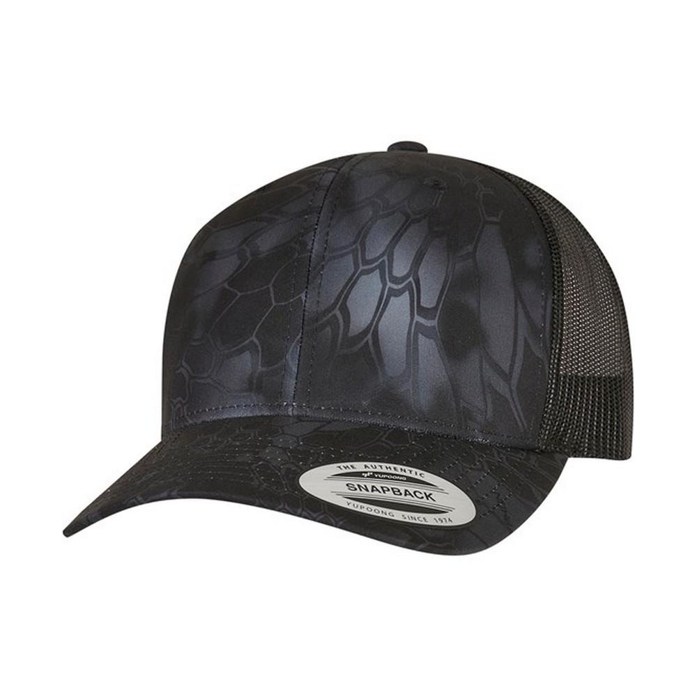 FLEXFIT unisex volwassen Kryptek Retro Trucker-pet One Size