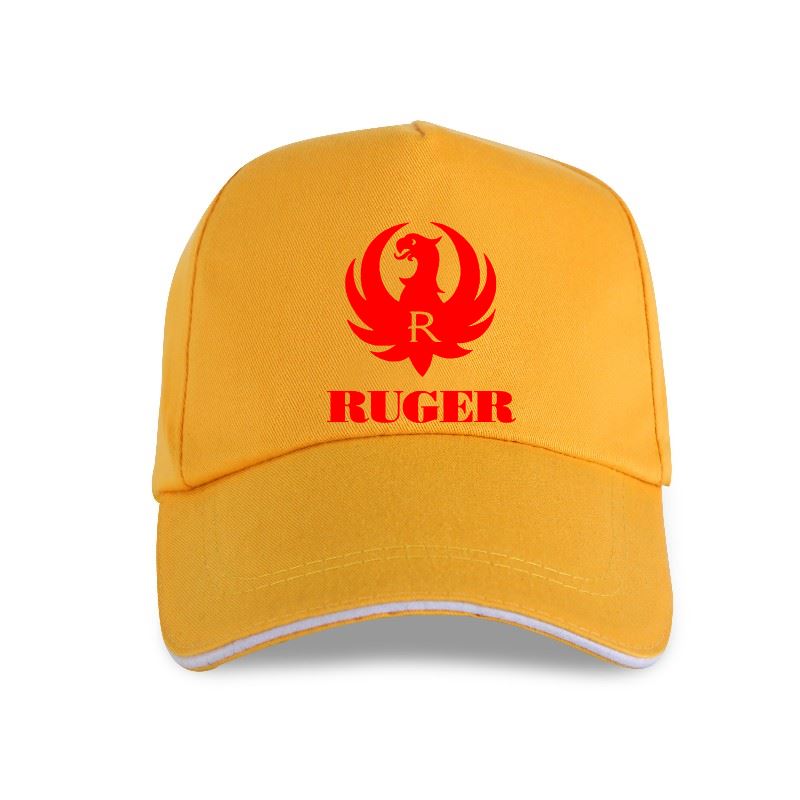 91440118MAC4M03W3Q Nieuwe Ruger Rood Logo Baseball Cap 2e Amendement Pro Gun Merk Vuurwapens Geweer Pistool 2021 Gift Print, hip Hop