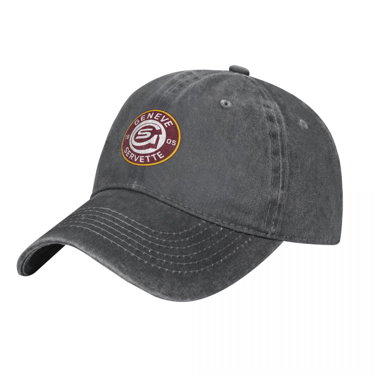 Hot Cap Geneve Servette HC Zwitserse ijshockey sportfans GSHC Genève Zwitserland Baseball Cap Golf Custom Cap Hood Cap voor Unisex Dames