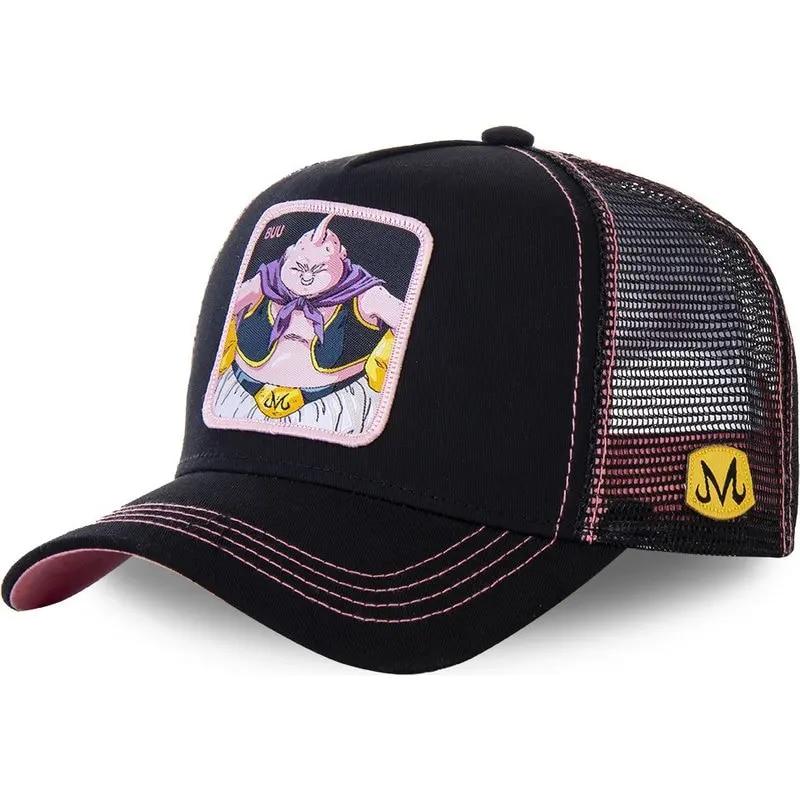 Kuake Duan Nieuw merk Anime 62 Alle stijlen Snapback Cap Katoen Baseball Cap Mannen Vrouwen Hip Hop Vader Hoed Trucker Mesh Hoed NEW BUU